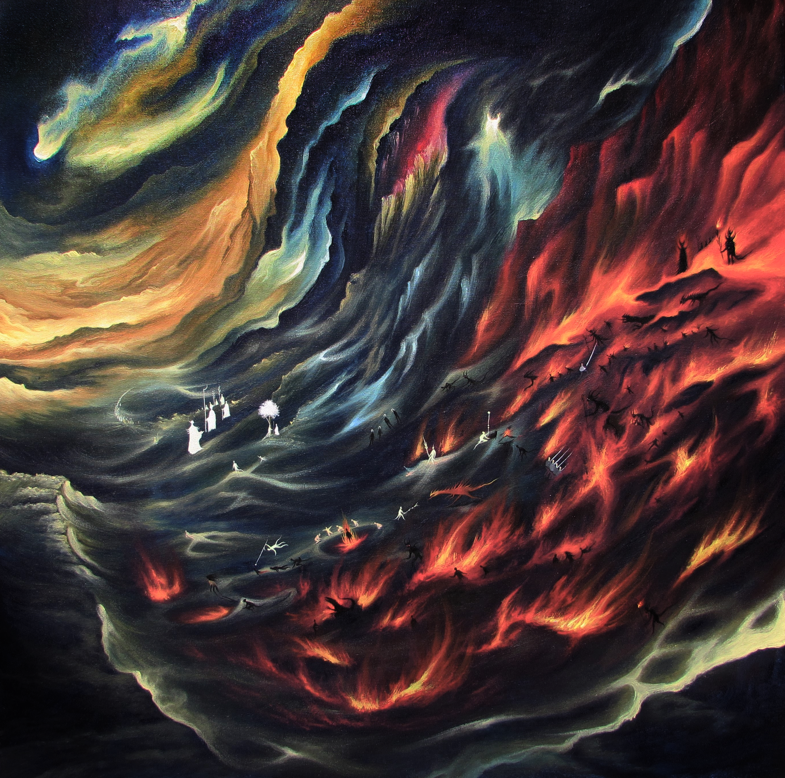 Man Wearing Trench Coat